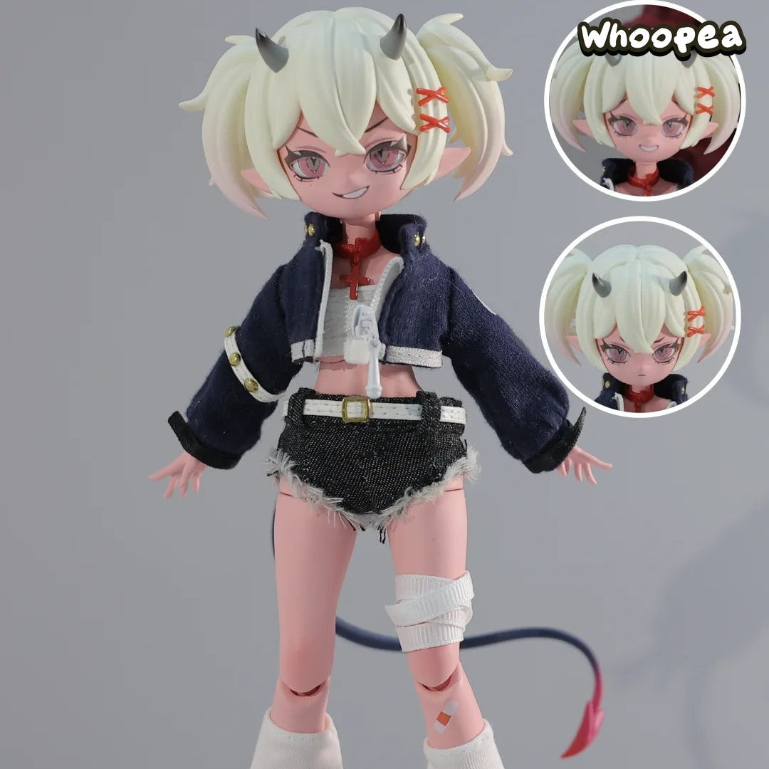 Cooze Devil Horns Series 1/8 Action Figure BJD Blind Box