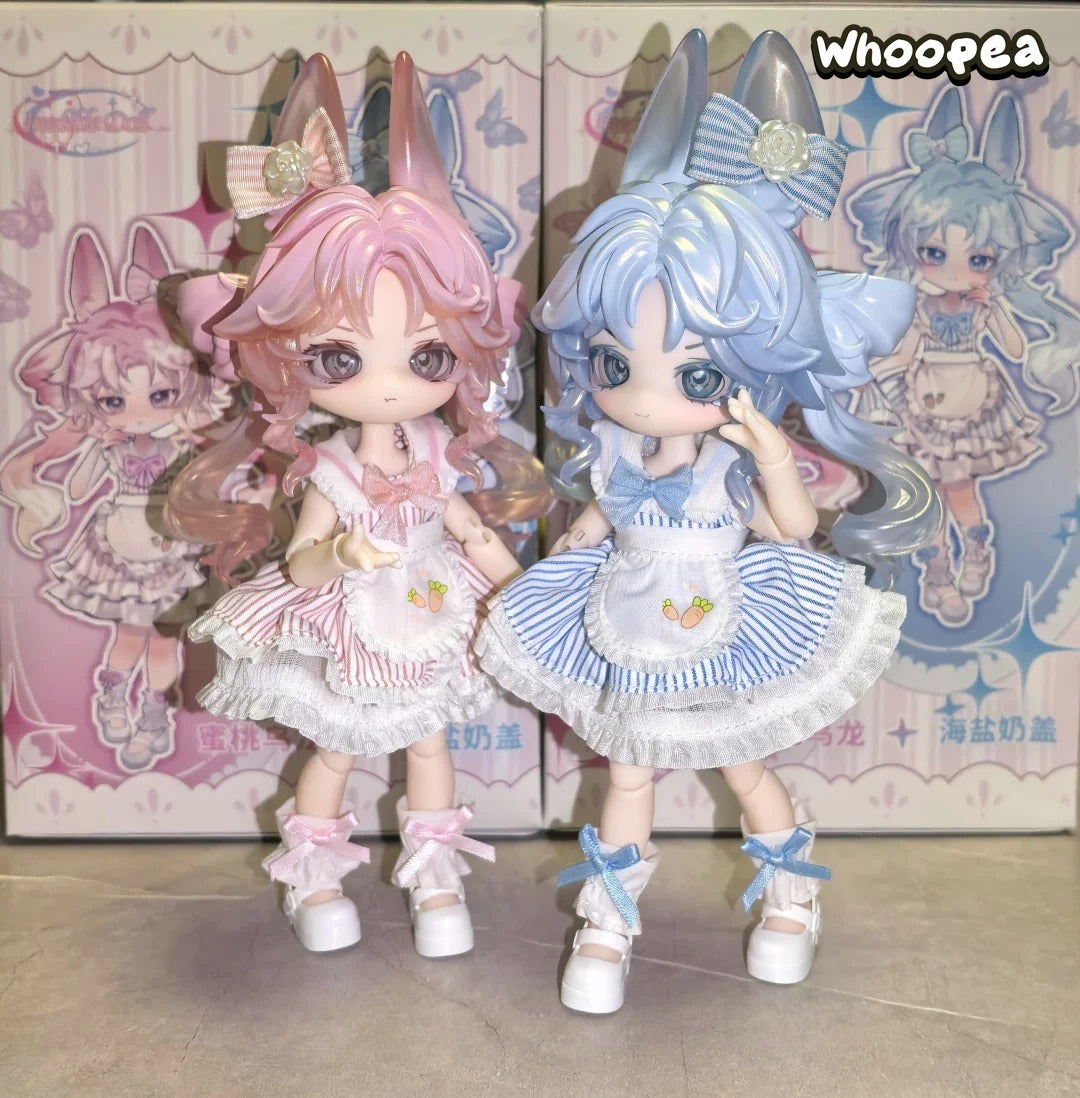 Moon Jumping Time Bunny Series BJD Limited Action Figure