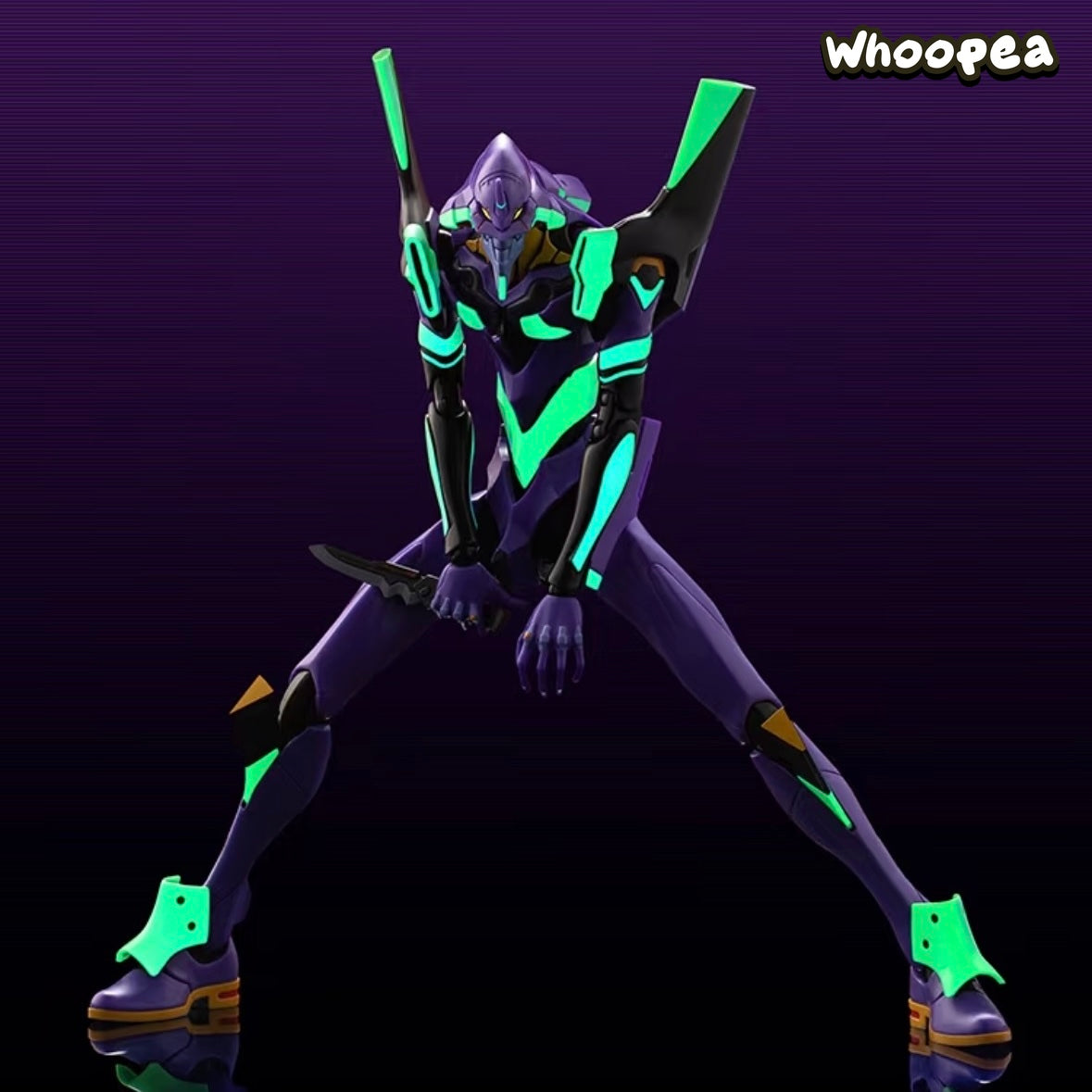 POP MART Neon Genesis Evangelion EVA-01 Alloy Action Figure
