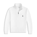 Ralph Lauren Luxus-Jersey-Pullover mit Viertelreißverschluss