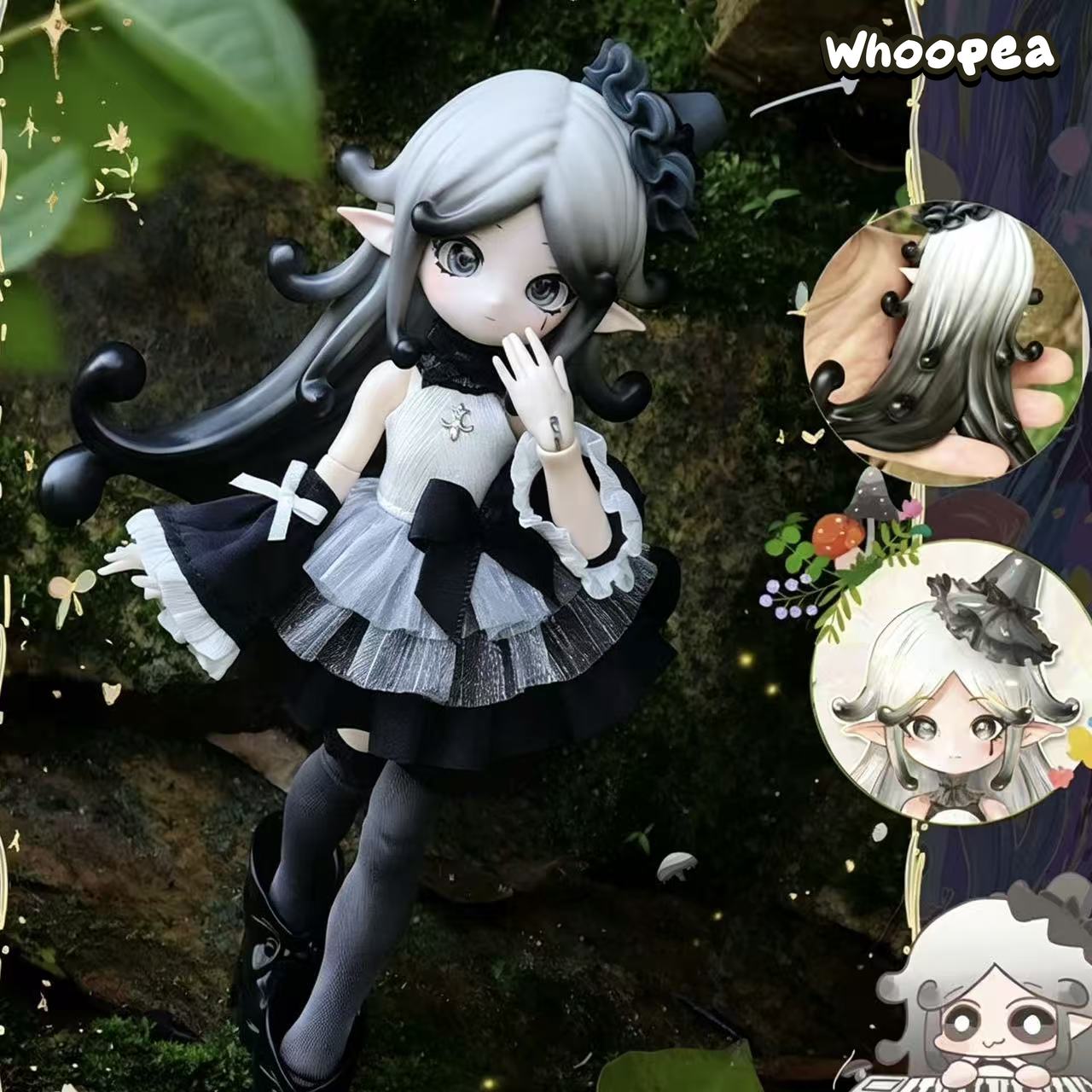 Mushroom Mycelium Naming Series 1/12 BJD Blind Box