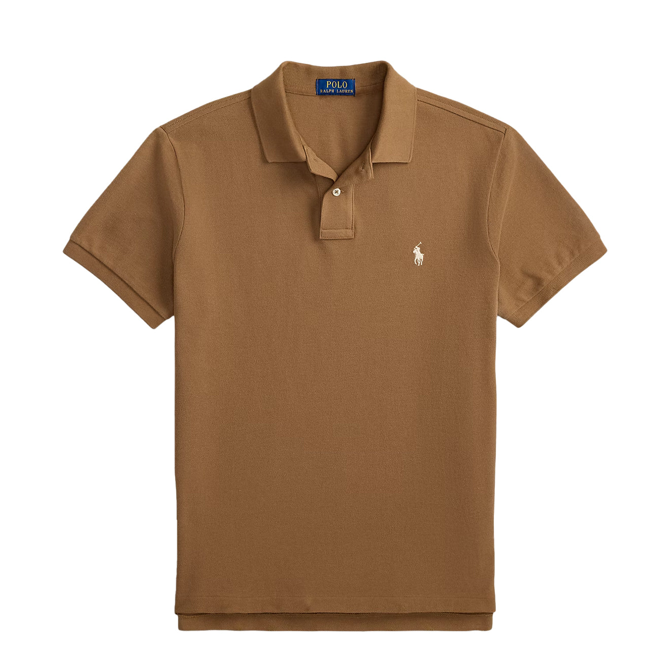 Polo Ralph Lauren The Iconic Mesh Polo Shirt RL Brown