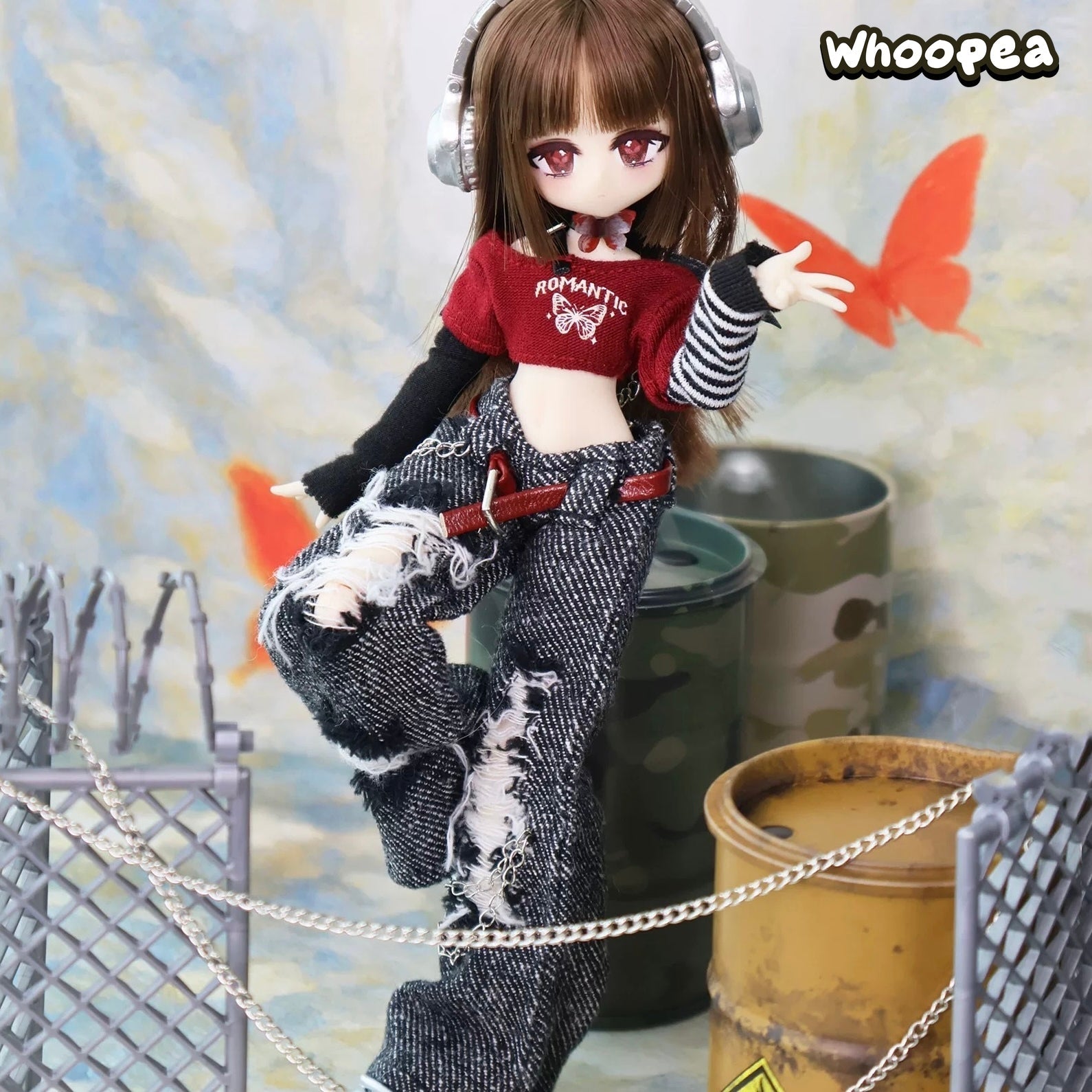 Momo Lit. Mists Fill The Air Series MJD Action Doll Blind Box
