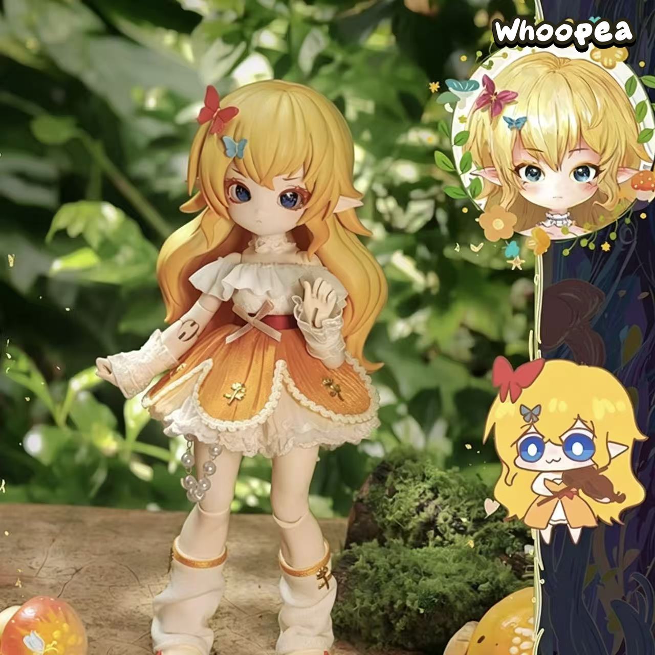 Mushroom Mycelium Naming Series 1/12 BJD Blind Box