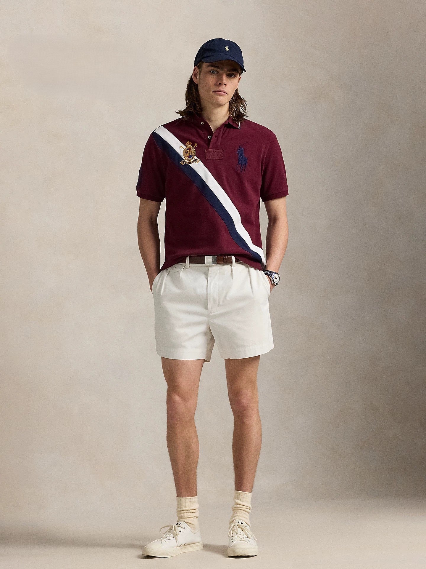 Men's Classic Embroidered Polo Shirt