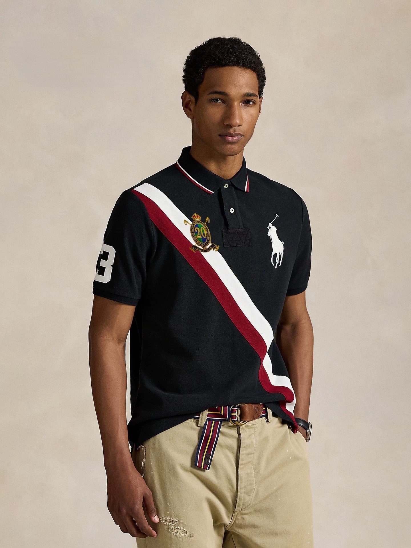 Men's Classic Embroidered Polo Shirt
