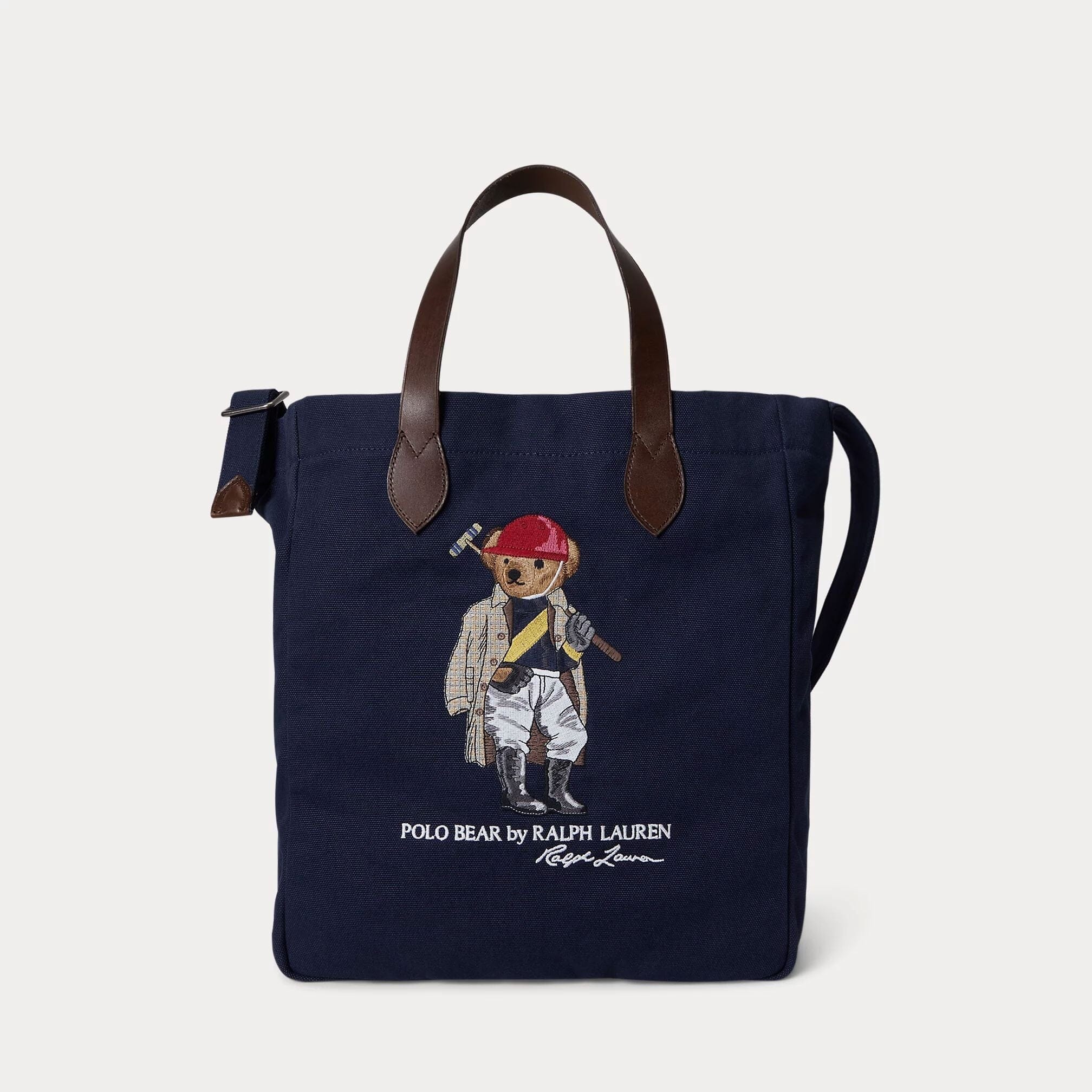 Ralph Lauren Polo Bear Canvas-Einkaufstasche
