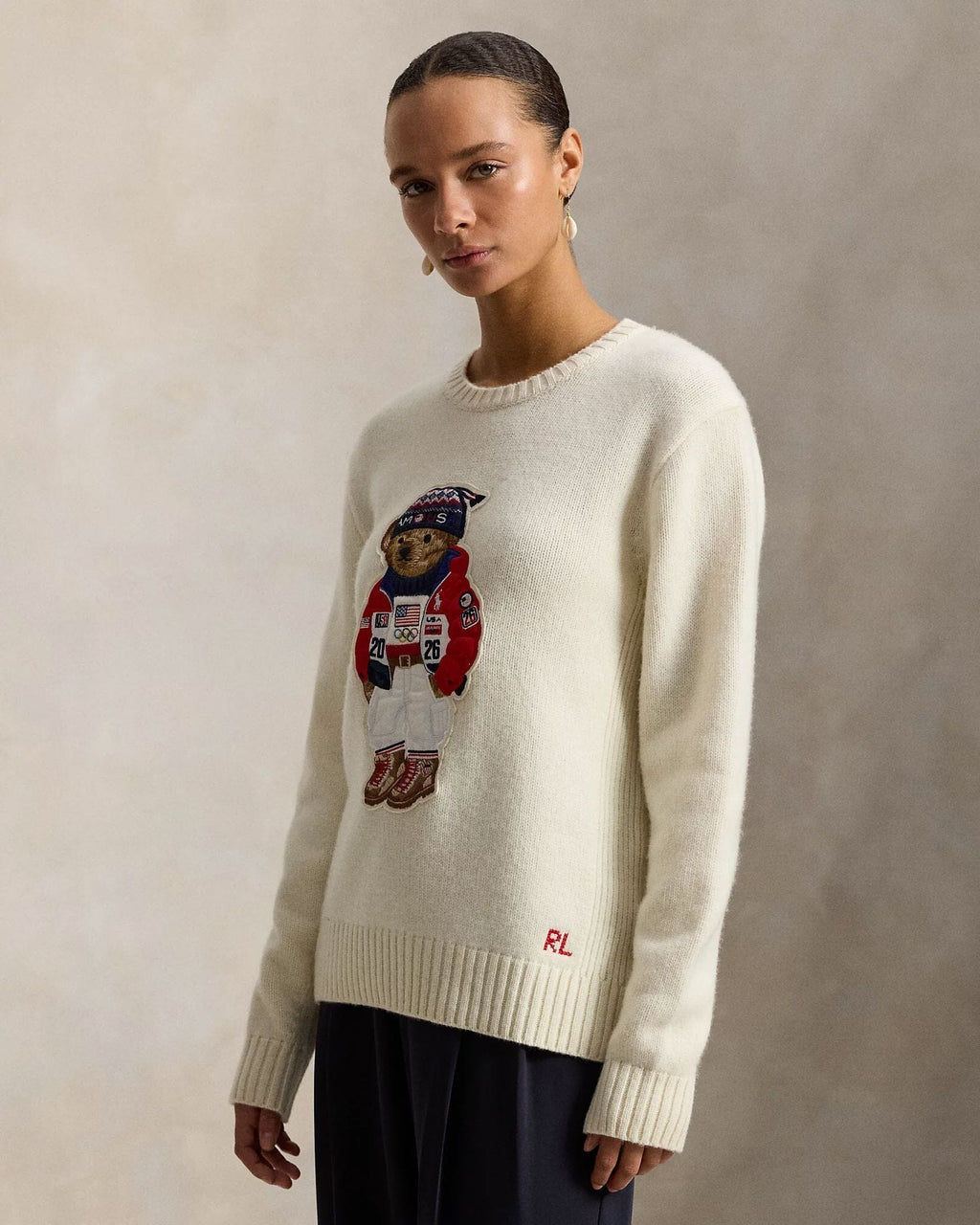 Ralph Lauren Team USA Polo Bärenpullover